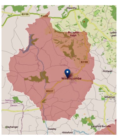 Wiveliscombe Exchange Area